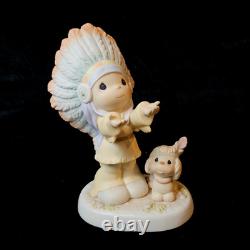 Precious Moments THE LORD IS OUR CHIEF INSPIRATION 204870 Large 9 Chapel Excl