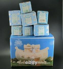 Precious Moments THE NOAH'S ARK STORY 11 Piece Set In Boxes 1992 Vintage