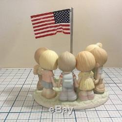 Precious Moments TOGETHER WE STAND, UNITED IN FAITH Figurine NWOB