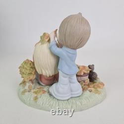 Precious Moments TRUE LOVE NEVER LEAVES THE HEART Figure 102008 Limited Rare