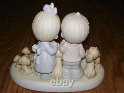 Precious Moments The Good Lord Has Blessed Us Tenfold Figurine withBox #114022