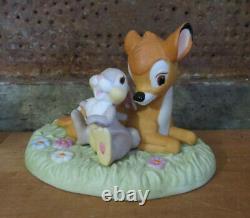 Precious Moments The Joys Of Life So Happy Together Bambi Thumper Disney 142707