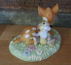 Precious Moments The Joys Of Life So Happy Together Bambi Thumper Disney 142707