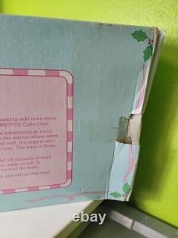 Precious Moments The Sugar Town Express Holiday Train Set Vintage Christmas