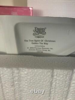 Precious Moments The True Spirit Of Christmas Guides The Way (104784) Ltd Ed