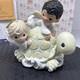 Precious Moments There Shall Be Fountains Of Blessings In Box Signed By Sam B