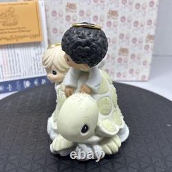 Precious Moments There Shall Be Fountains Of Blessings In Box Signed By Sam B