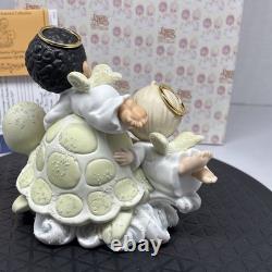 Precious Moments There Shall Be Fountains Of Blessings In Box Signed By Sam B