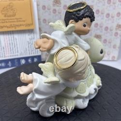 Precious Moments There Shall Be Fountains Of Blessings In Box Signed By Sam B