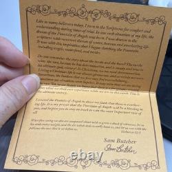 Precious Moments There Shall Be Fountains Of Blessings In Box Signed By Sam B