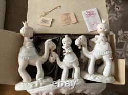 Precious Moments They Followed The Star. NRFB 3 piece Jonathan and David 1981