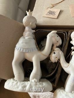 Precious Moments They Followed The Star. NRFB 3 piece Jonathan and David 1981