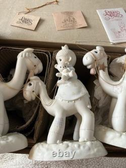 Precious Moments They Followed The Star. NRFB 3 piece Jonathan and David 1981