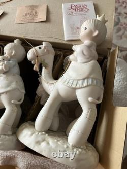 Precious Moments They Followed The Star. NRFB 3 piece Jonathan and David 1981