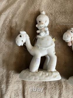 Precious Moments They Followed The Star. NRFB 3 piece Jonathan and David 1981