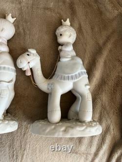 Precious Moments They Followed The Star. NRFB 3 piece Jonathan and David 1981