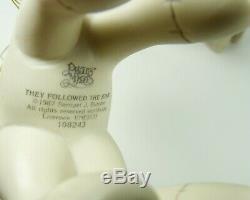 Precious Moments They Followed The Star Nativity Bisque Figurine Standard Size
