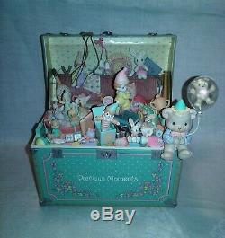 Precious Moments Toy Chest Deluxe Action Musical Chest Enesco Excellent Preowned