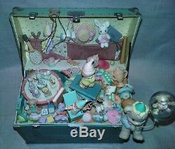 Precious Moments Toy Chest Deluxe Action Musical Chest Enesco Excellent Preowned