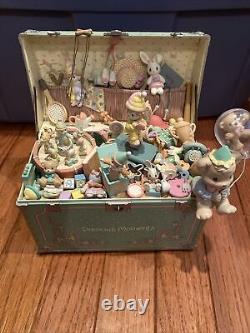 Precious Moments Toy Chest Deluxe Action Musical My Favorite Things 1991 WithBox