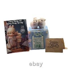 Precious Moments Two By Two Collector's 10 pc Set BoxSIGNEDNoah's ArkAnimal