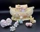 Precious Moments Two By Two Noah's Ark Starter Set. Nightlight Boat + Figures