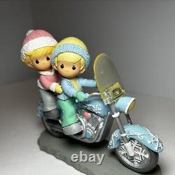 Precious Moments Two For The Road Series LOT of 7 FigurinesMotorcycles Love