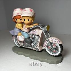 Precious Moments Two For The Road Series LOT of 7 FigurinesMotorcycles Love