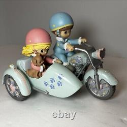 Precious Moments Two For The Road Series LOT of 7 FigurinesMotorcycles Love