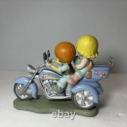 Precious Moments Two For The Road Series LOT of 7 FigurinesMotorcycles Love