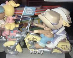 Precious Moments Two For The Road Series LOT of 9 FigurinesMotorcycles Love