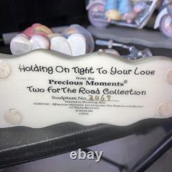 Precious Moments Two For The Road Series LOT of 9 FigurinesMotorcycles Love