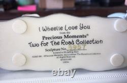 Precious Moments Two For The Road Series LOT of 9 FigurinesMotorcycles Love