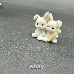 Precious Moments Two by Two Noah's Ark 11 Piece Set. Working Complete Set