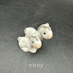 Precious Moments Two by Two Noah's Ark 11 Piece Set. Working Complete Set