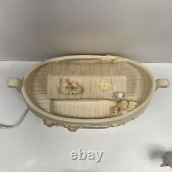 Precious Moments Two by Two Noah's Ark Nightlight withELEVEN Figurines LIONS Mint