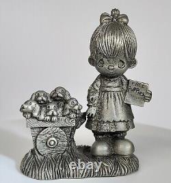 Precious Moments VERY RARE 1980s PRODUCTION SAMPLE God Loveth a Cheerful Giver