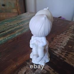 Precious Moments Vintage Figurine Love One Another E-1376 No Box RARE PIECE