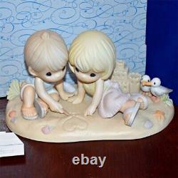 Precious Moments WASHED AWAY IN YOUR LOVE 730032 NEW IN BOX HUGE Figurine