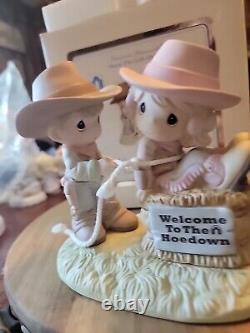 Precious Moments WELCOME TO THE HOEDOWN 132016 Signed By Hiko Deb Butcher. Rare