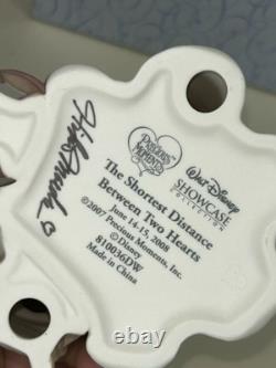 Precious Moments Walt Disney The Shortest Distance Between Two Hearts withBox 2007