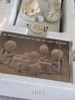 Precious Moments We Gather Together To Ask The Lord's Blessing Set NEW NOS