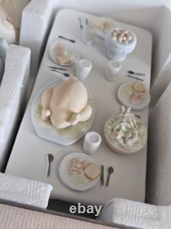 Precious Moments We Gather Together To Ask The Lord's Blessing Set NEW NOS