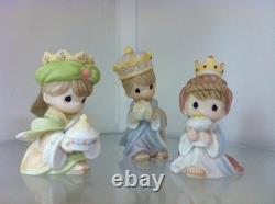 Precious Moments We Three Kings 3pc Christmas Statues 159021 NEW B