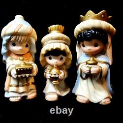 Precious Moments We Three Kings Nativity Christmas Pageant Wise Men Set 3 NEW
