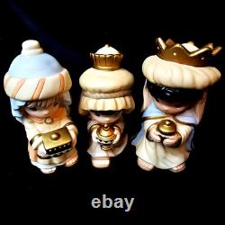 Precious Moments We Three Kings Nativity Christmas Pageant Wise Men Set 3 NEW