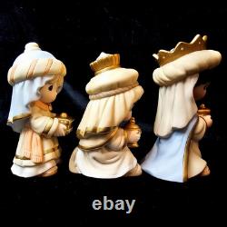Precious Moments We Three Kings Nativity Christmas Pageant Wise Men Set 3 NEW
