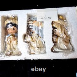 Precious Moments We Three Kings Nativity Christmas Pageant Wise Men Set 3 NEW