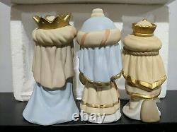 Precious Moments We Three Kings Porcelain Bisque Figurines #181052