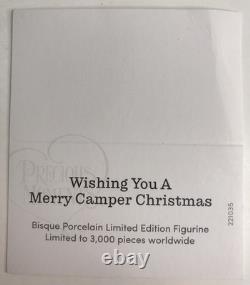 Precious Moments Wishing You A Merry Camper Christmas 221035 Couple Camping NEW